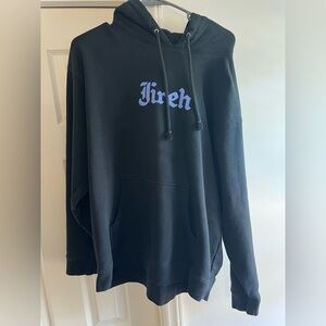 Black Jireh Elevation Worship hoodie size large